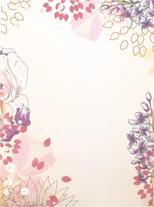 梦幻 美容海报背景素材