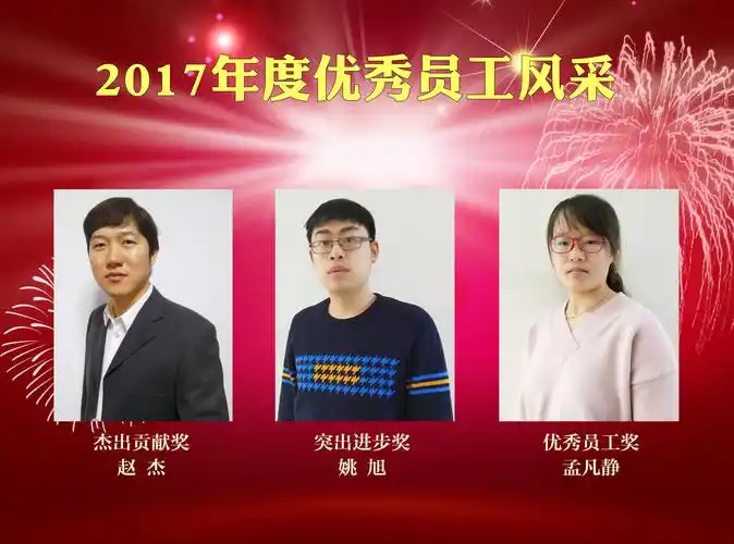 关于表彰2017年度优秀员工的决定