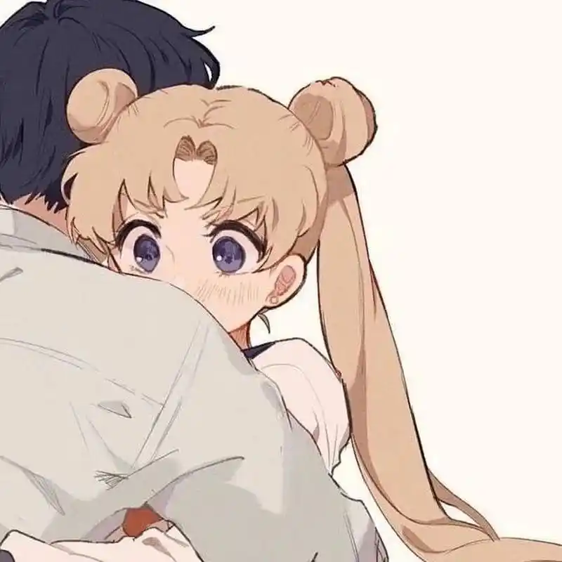 美少女战士情侣头像分享 我的年轻时代啊!那时候最喜欢看这个动漫了!