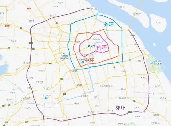 上海买房:内环看面,中环看线,外环看点