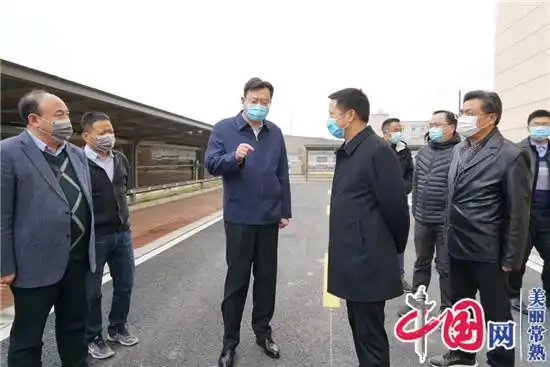 常熟市市委副书记,市长焦亚飞副市长张月明来梅李镇督导疫情防控工作