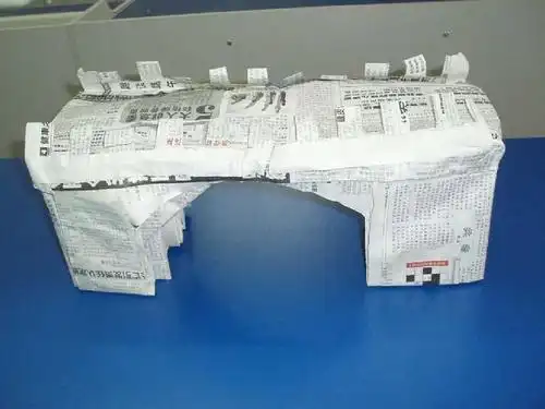 折纸纸桥一张报纸 手工折纸大全-蒲城教育文学网