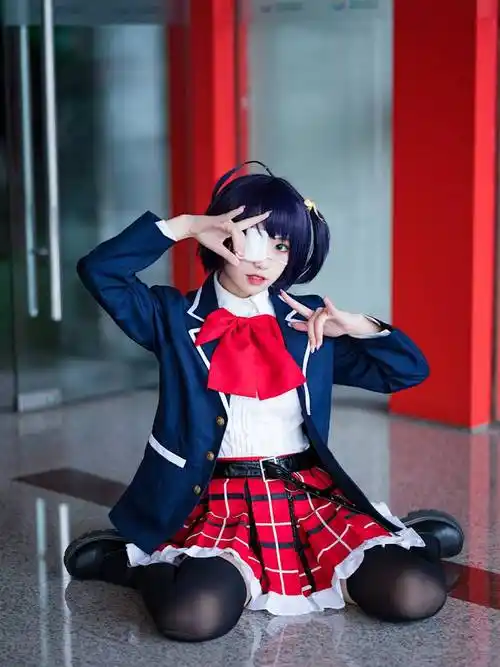动漫人物cos服 中二病也要谈恋爱 小鸟游六花校服套装cosplay动漫服装