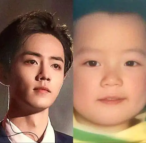 接着又有人晒出肖战小时候的照片,质疑其整容,而明眼人一看就知道肖战