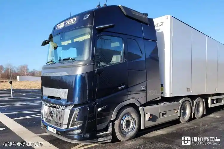 沃尔沃全新fh16 aero牵引车实拍,配置真强_搜狐汽车_搜狐网