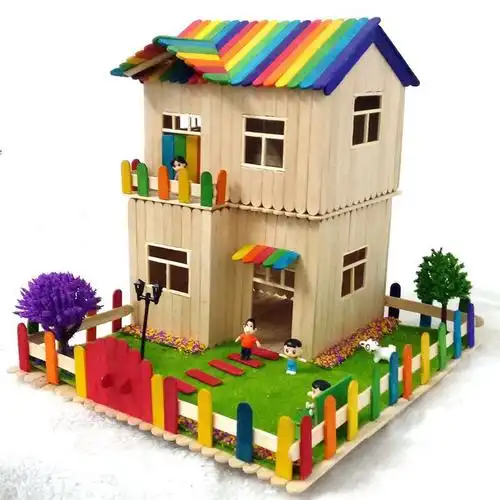 用纸板制作三角形框架,手工制作三角形框架_大山谷图库