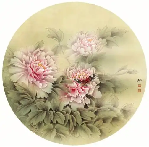 郑玲玲春分蝴蝶梦花间绘制步骤分享