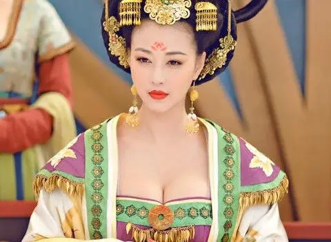 周海媚爆乳出镜引发摄影师流鼻血[图]-武媚娘传奇,武则天,周海媚,爆乳