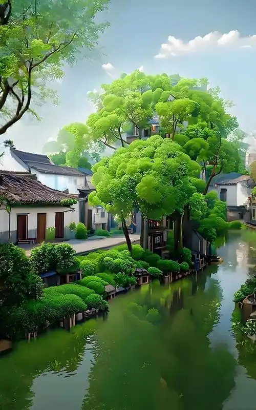 美图欣赏——宁静的小村