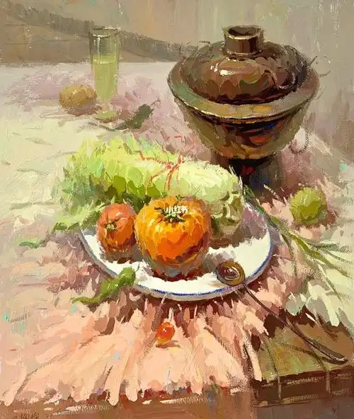 高一高二美术生  #美术联考  #美术生的日常  #色彩静物  #静物色