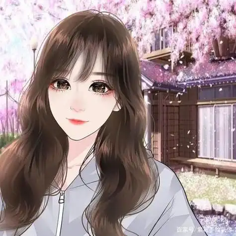 手绘漫画头像女生唯美图片大全集