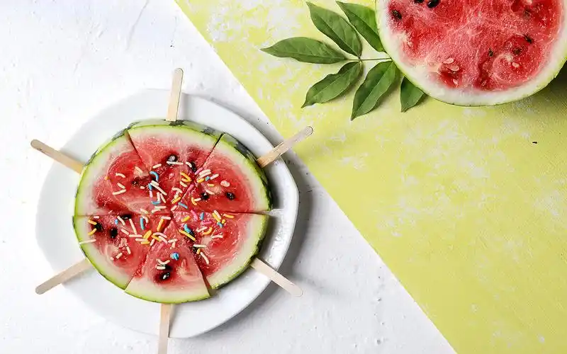 夏日可口西瓜小清新唯美图片壁纸
