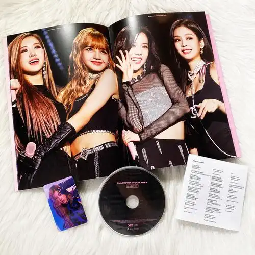 正版粉墨blackpink专辑inyourareacd 小卡写真集音乐cd