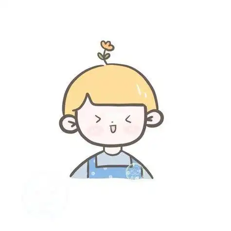 小男生可爱头像简笔画