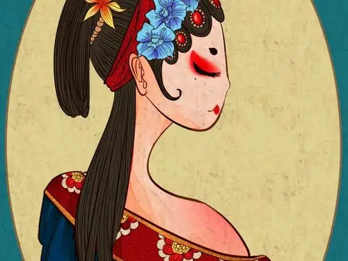 蚂蚁绘:国朝戏曲-插画/手绘作品欣赏