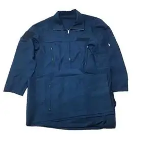 飞行服天蓝色布服套装男分体飞行工作服库存全新02夏飞布服夏季