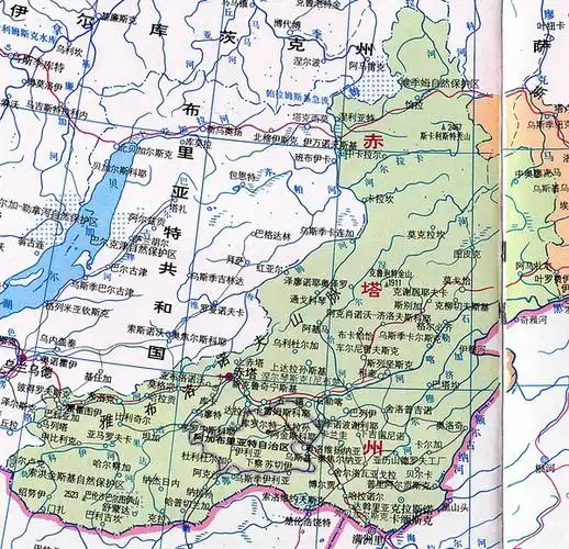 合并前的伊尔库茨克州(Иркутской области)和乌斯季