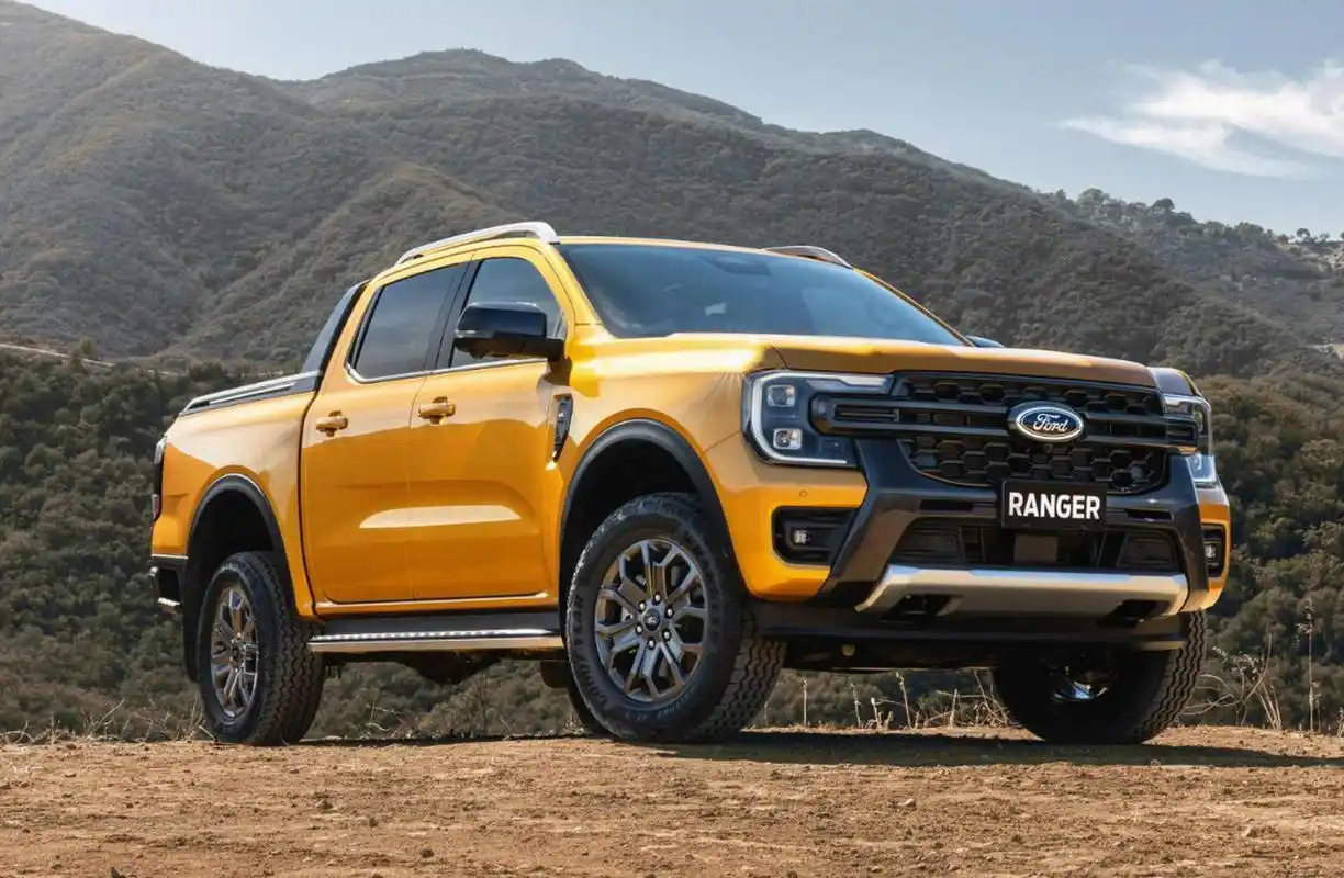 福特ranger车型将会在上海车展首发亮相,此前,新车的国内测试谍照已经