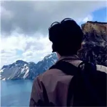 男生背影头像图片