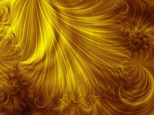 唯美黄色线条背景高清图片