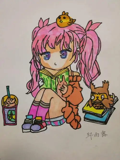 2018秋季绿芽画室学生动漫画优秀作品展示