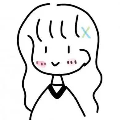 简笔女头 高清可爱的动漫简笔女头像_女生头像_美头网