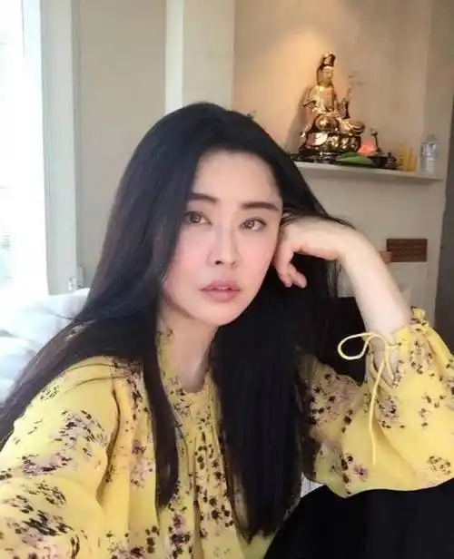 原创52岁的王祖贤不需要冻龄,发福也自带仙气_生活_女明星_粉色