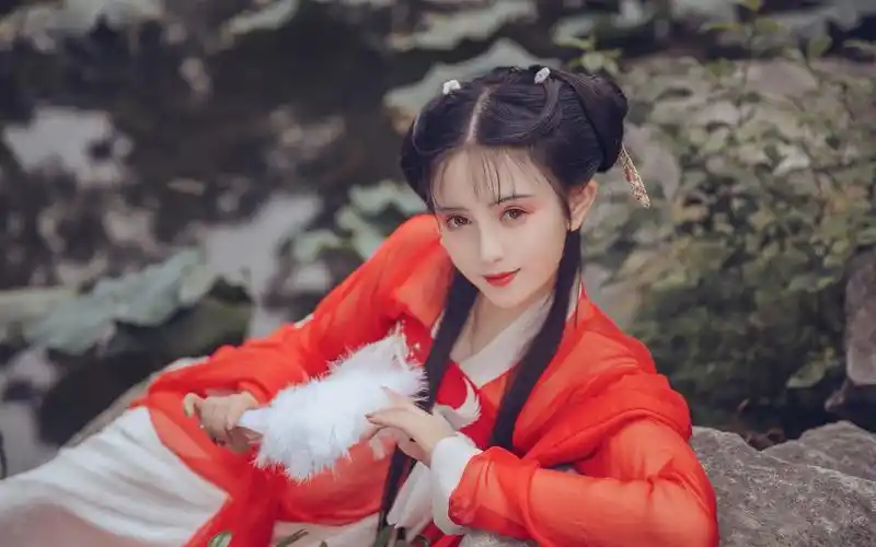 古装汉服美女古风唯美写真