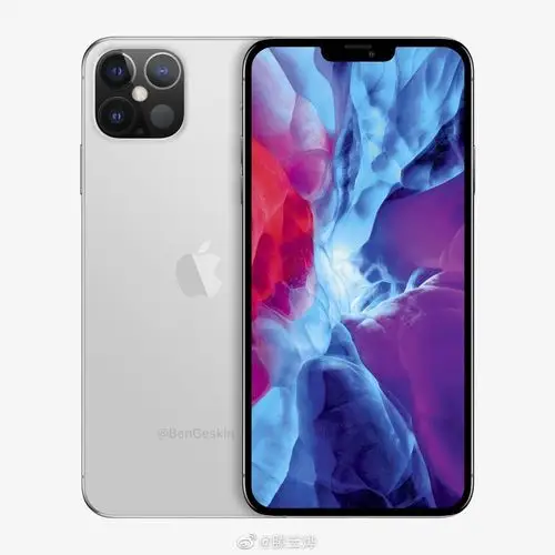 图为iphone 12系列渲染图(由推特 a href=https://weibo.