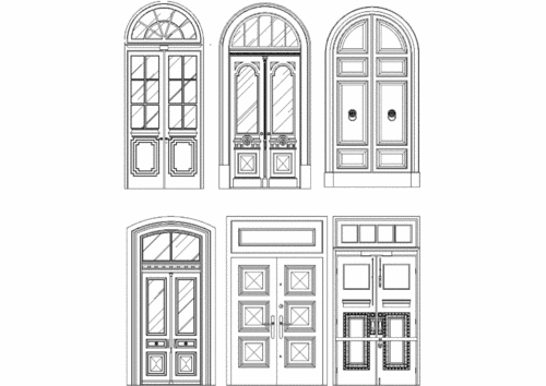 【木门窗大样图】门大样图10.pdf 1页