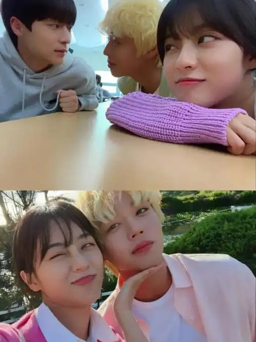 远看是蔚蓝的春天,好特别的校园韩剧啊7515