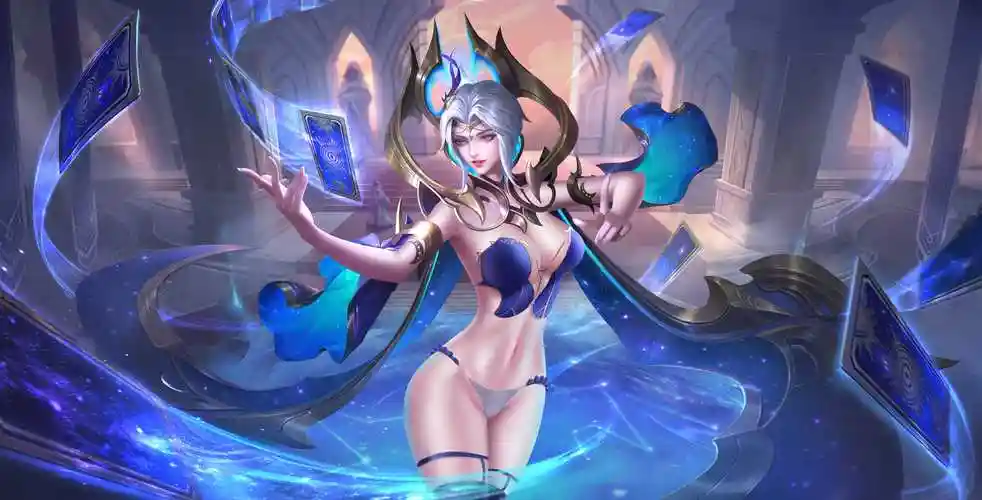 无水印王者荣耀芈月幻夜卜梦去掉所有服装去掉所有服装女英雄