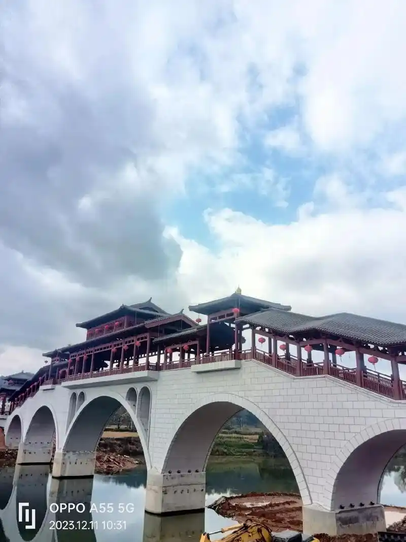 福建省#建宁县#山海廊桥#我的