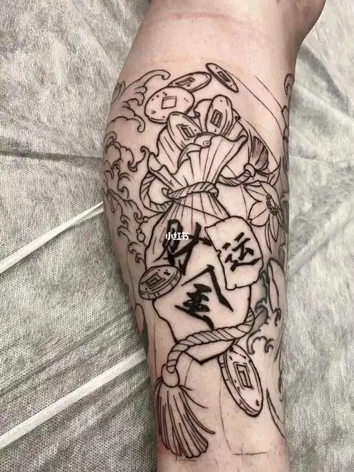 祝愿:财运滚滚#我的纹身分享  #汕头纹身  #汕头