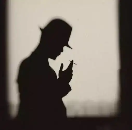 超个性意境影子头像 | 当我的心涌起波澜,波光浮动都是你的光影