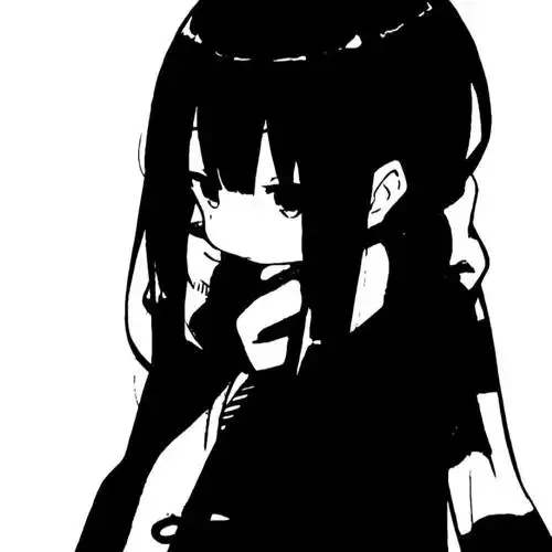 黑白动漫女头 - 堆糖,美图壁纸兴趣社区