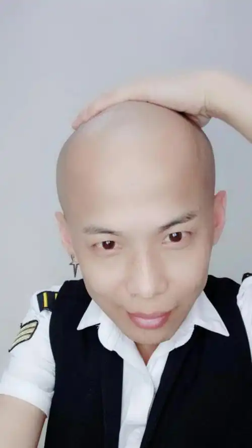 光头不好看,换个把