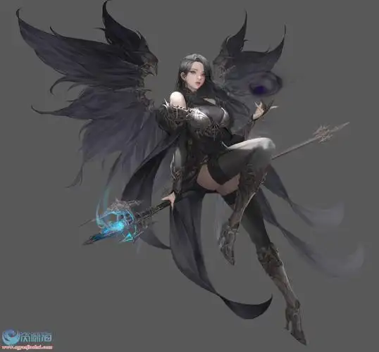 cg游戏女角色英姿动作3200p - 原画插画设定图 - cg资源海 - cgziyuan
