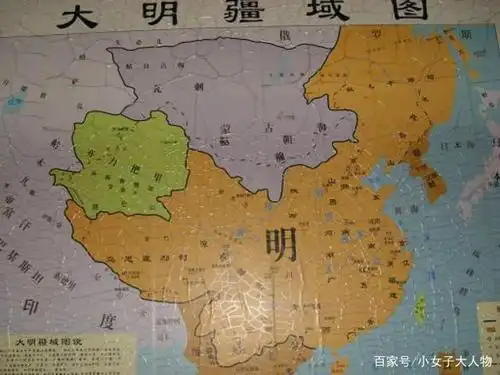 明朝疆域图