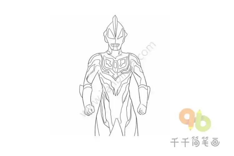 捷德奥特曼的简笔画 捷德奥特曼的简笔画怎么画