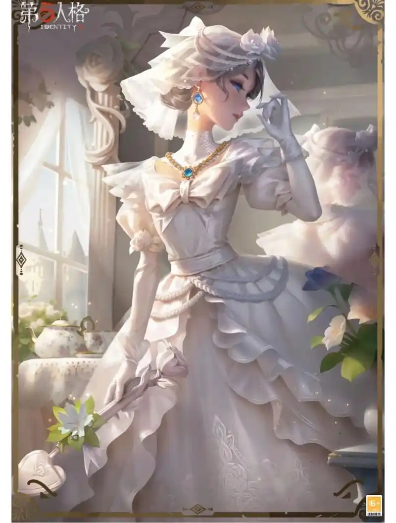 红夫人溯回"应许之日"还原海报 尽量还原了(图2原图,图3改了时装,图4