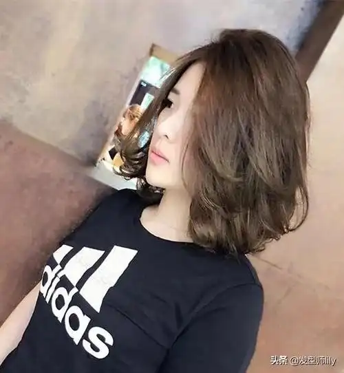 适合脸大妹子的"齐脸内扣"短发20款,4月最提升颜值发型!67