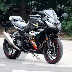 全新川崎小忍者电喷地平线重型机车v6摩托车跑车250cc趴赛可上牌