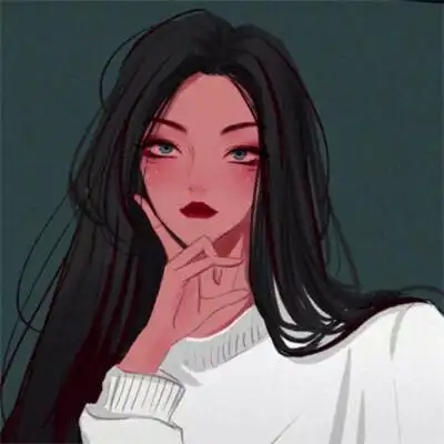 酷酷的高清女生头像图片