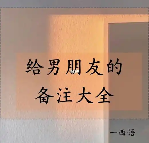 day41给男朋友的备注大全78