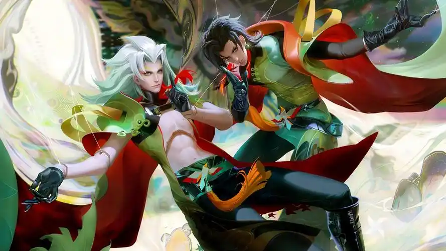 王者荣耀云间偶戏元歌4k壁纸