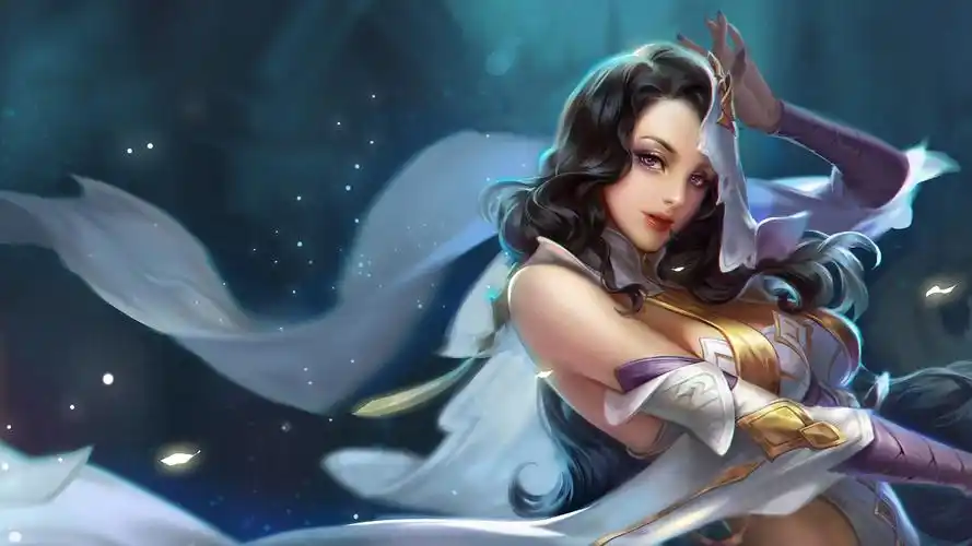 电脑壁纸 游戏 王者荣耀里的性感女英雄