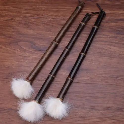 文房四宝 天然竹节鸡毛笔 书法国画练习 美术书画用品直销