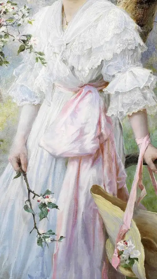 当你看到这组油画壁纸的时候就已经幸运起来了96#有文艺复兴感的