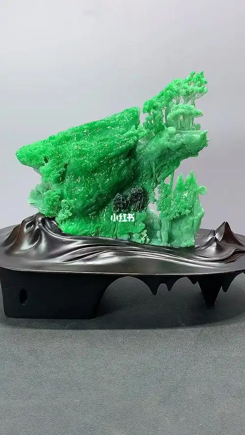翡翠山水摆件